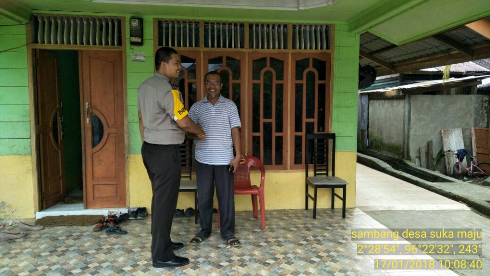 Giat Rutin Bhabinkamtibmas Polsek Simeulue Timur, Sambang Warga Berikan ...