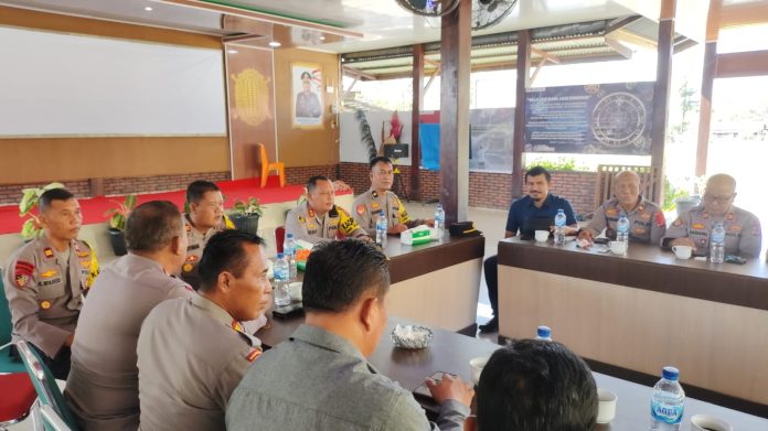 Kapolres Simeulue Adakan Anev Dan Copy Morning Bersama PJU Dalam Menghadapi Tahun Baru Dan Pemilu 2024